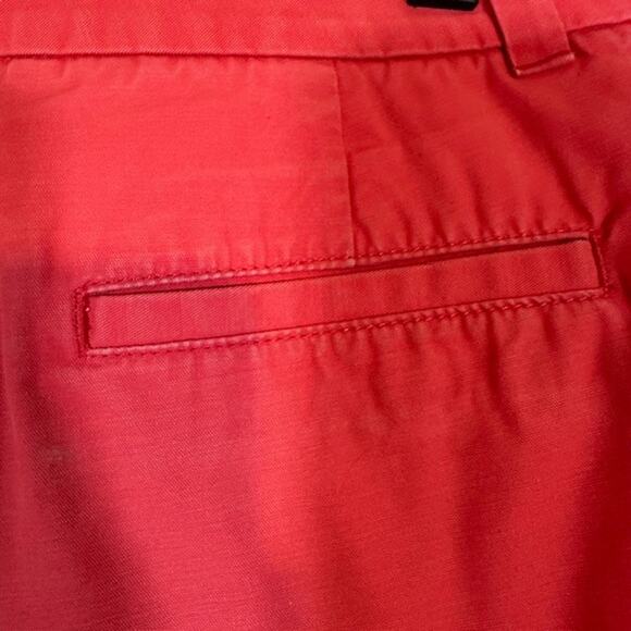 Gap Pink Cotton Boyfriend Roll Up Khaki Chino Bermuda Shorts Women Sz 6 - Picture 7 of 12